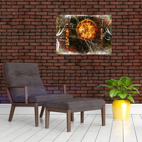 Tablou cu pictură epochală străveche (70x50 cm)