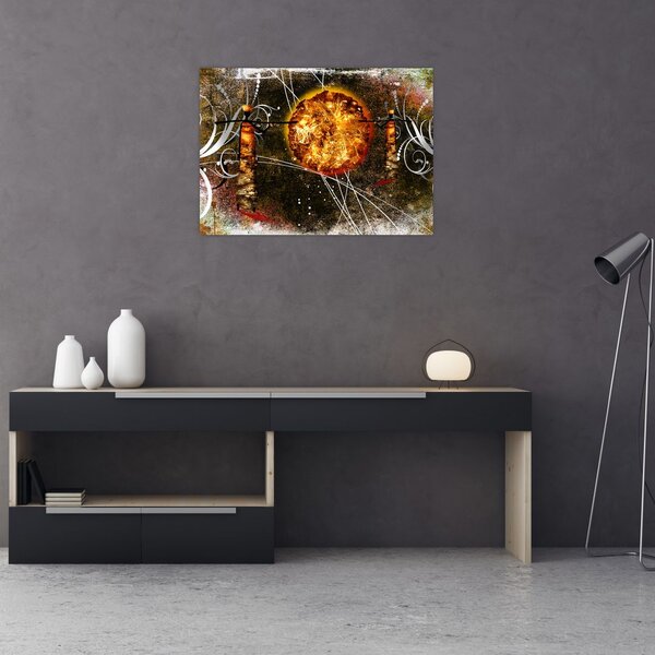 Tablou cu pictură epochală străveche (70x50 cm)