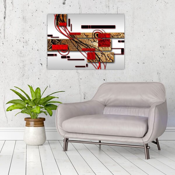 Tablou cu abstracție (70x50 cm)