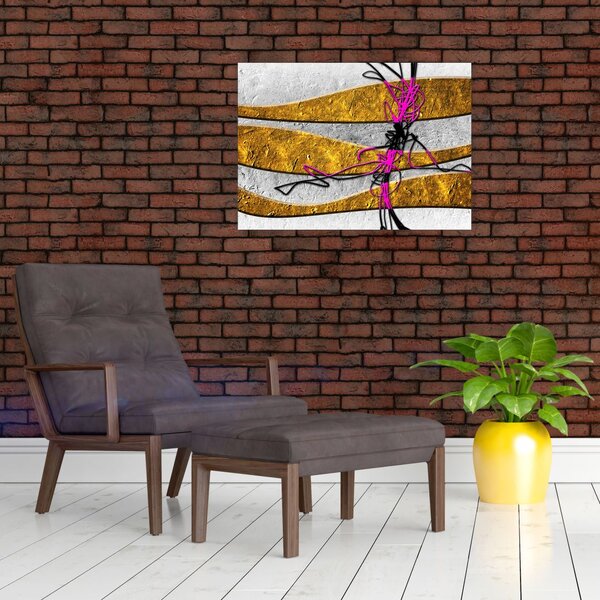 Tablou cu abstracție (70x50 cm)