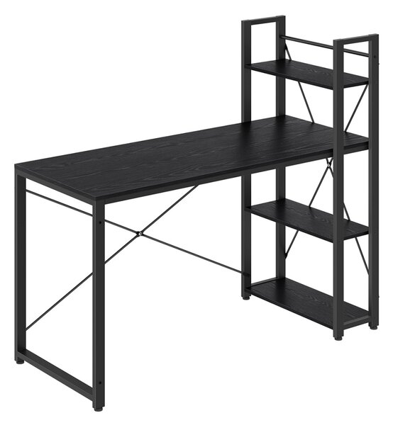 Birou Vasagle Negru 137.2x60x118.7 cm