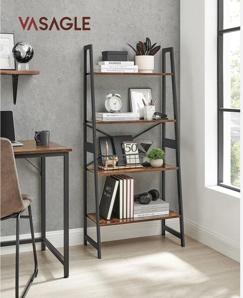 Biblioteca Vasagle Maro 140x63.5x35.5 cm