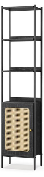 Biblioteca Vasagle Negru 40x30x174.7 cm