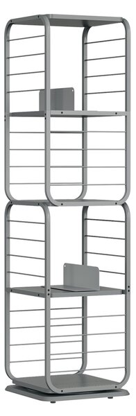 Biblioteca Vasagle Gri 43x43x158 cm
