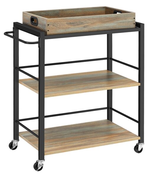 Carucior servire Vasagle Maro 72x40x86 cm