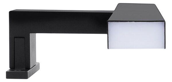 Mereo, Iluminat LED pentru baie Mereo deasupra oglinzii, negru, 40 cm, 7 W, 455 lm, 4000 K, IP44, 230 V, MER-CN700B40