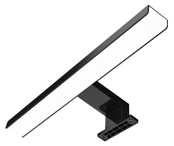 Mereo, Iluminat LED pentru baie Mereo deasupra oglinzii, negru, 40 cm, 7 W, 455 lm, 4000 K, IP44, 230 V, MER-CN700B40