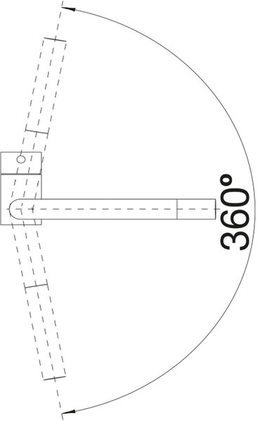 Blanco Linus baterie bucătărie pe picior aur/aur vechi-satin 526683