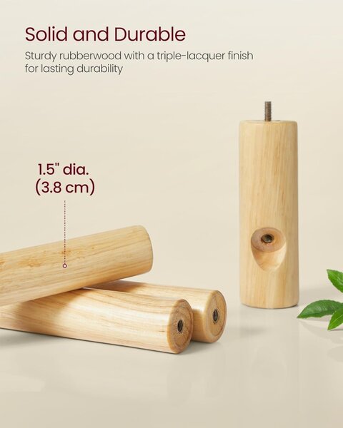 Cuier tip pom Vasagle Bej 30x30x175 cm