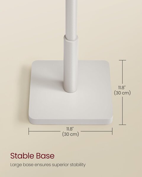 Cuier tip pom Vasagle Bej 30x30x175 cm