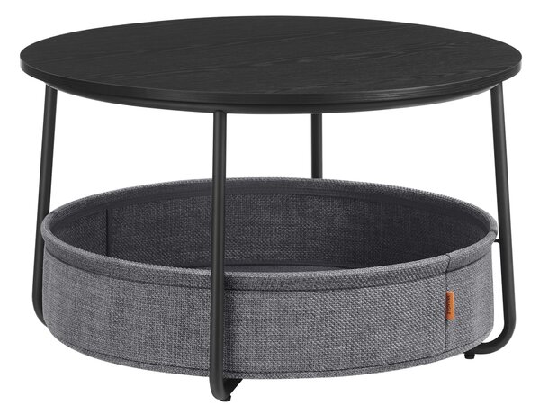 Masuta de cafea Vasagle Negru 75x75x45 cm