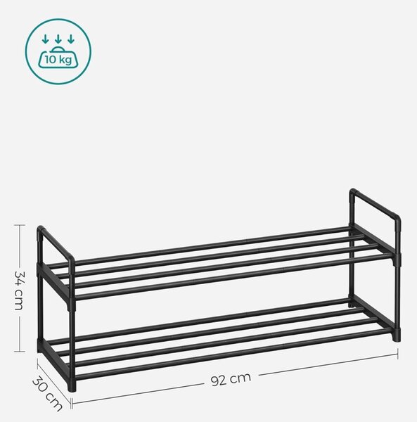 Pantofar Songmics Negru 92x30x34 cm