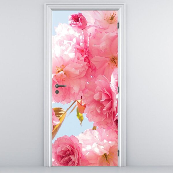 Fototapeta pentru ușă - trandafiri (95x205cm)