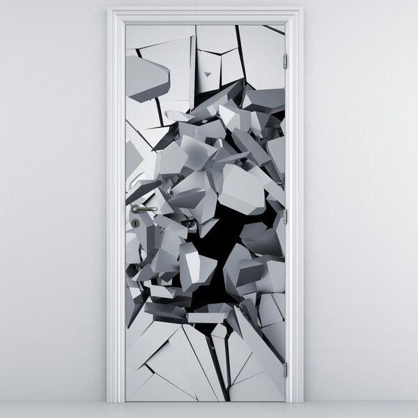 Fototapet pentru ușă - Abstract 3D (95x205cm)