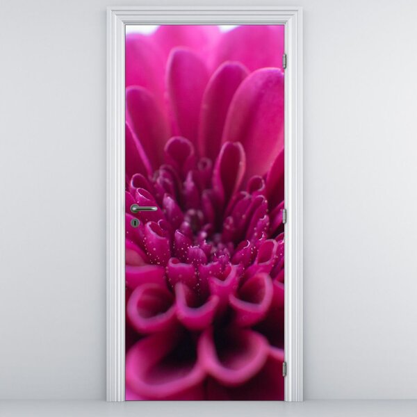 Fototapet pentru ușă - Floarea (95x205cm)