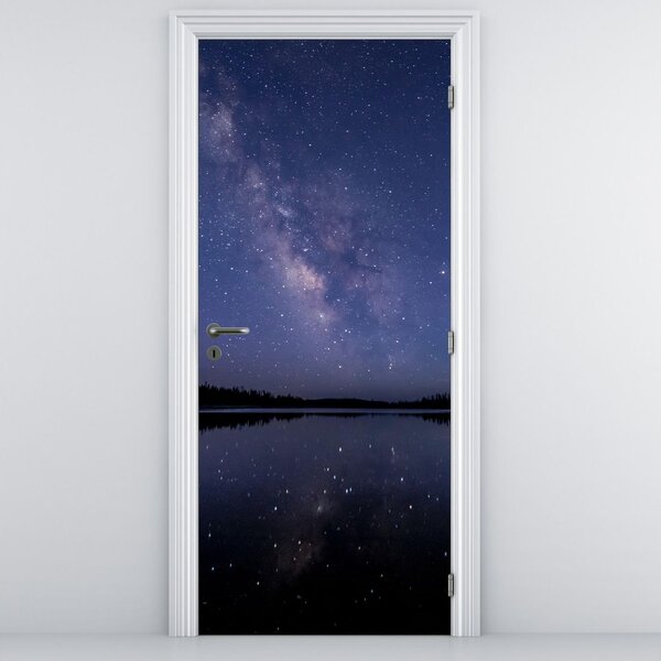 Fototapet pentru ușă - Cerul noaptea (95x205cm)