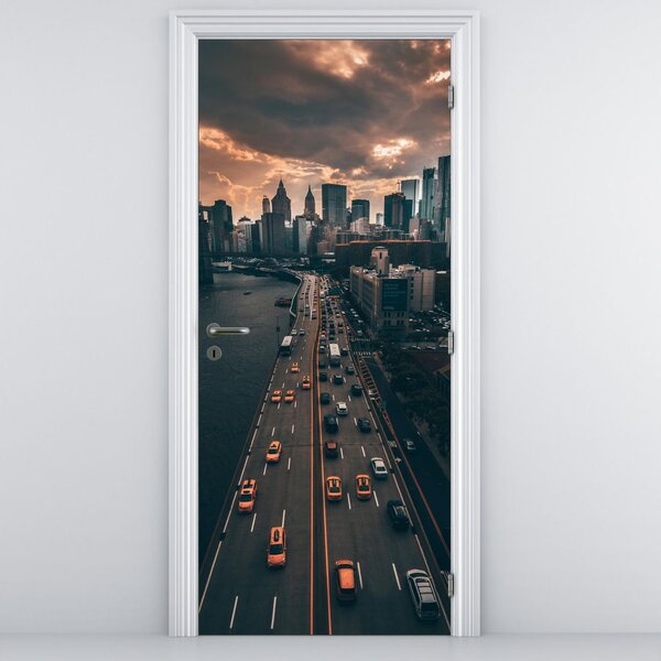 Fototapet pentru ușă - Manhattan (95x205cm)