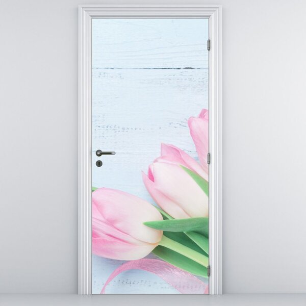 Fototapet pentru ușă - Buchet de flori (95x205cm)