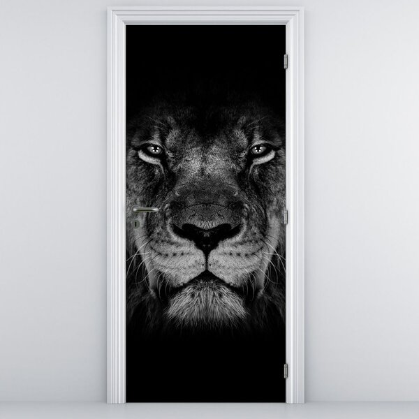 Fototapet pentru ușă - Frmecul leului (95x205cm)