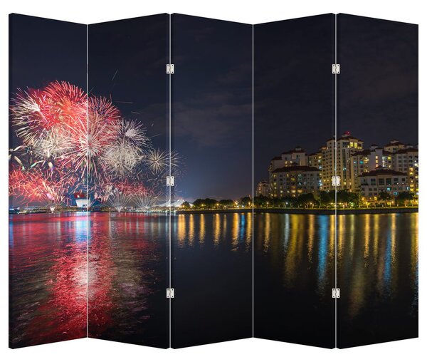 Paravan - artificii in Singapur (210x170 cm)