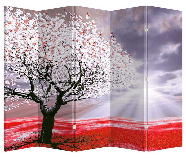 Paravan - Pomul roșu (210x170 cm)