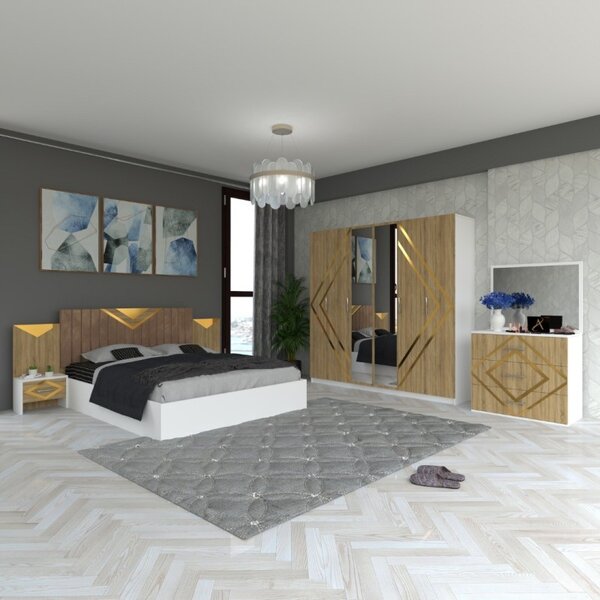 Dormitor Porto Sonoma 180x200