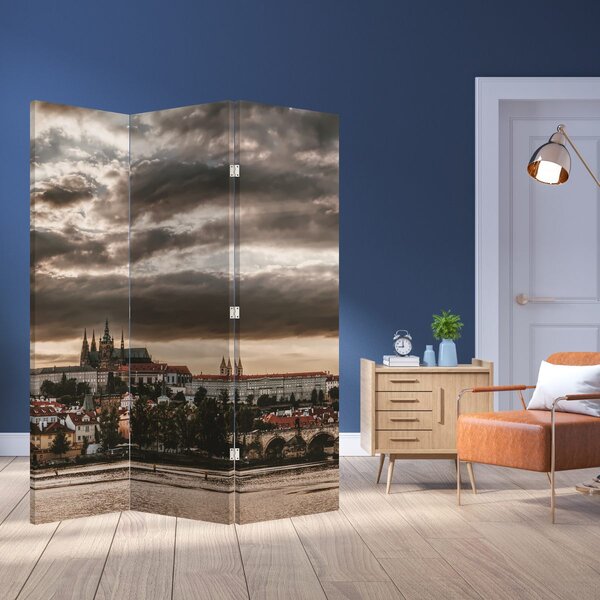 Paravan Castelului Praga în amurg (126x170 cm)