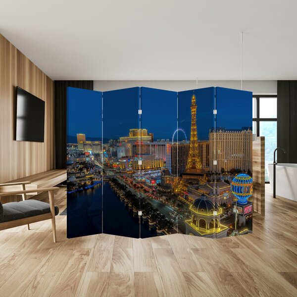 Paravan - Las Vegas nocturn (210x170 cm)