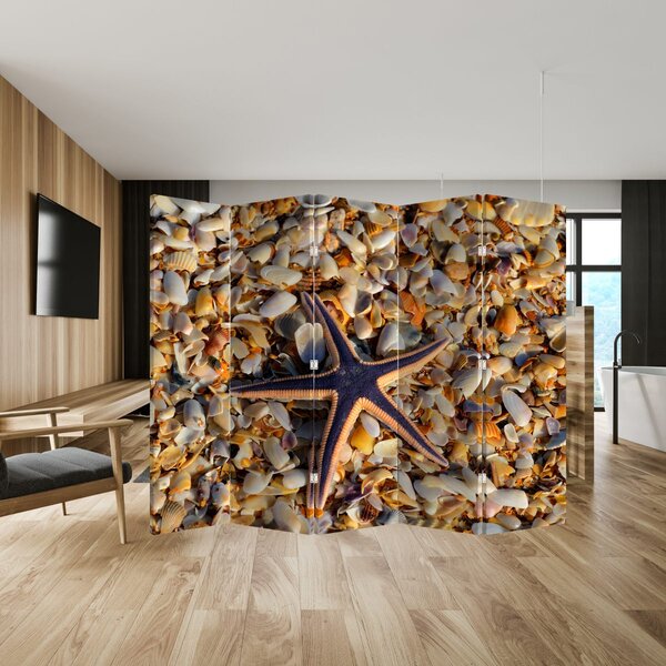 Paravan - Stea de mare (210x170 cm)