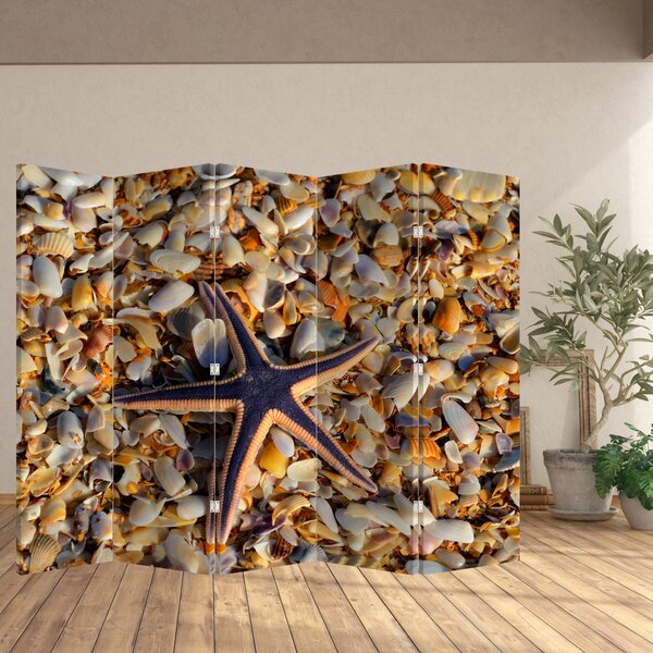 Paravan - Stea de mare (210x170 cm)
