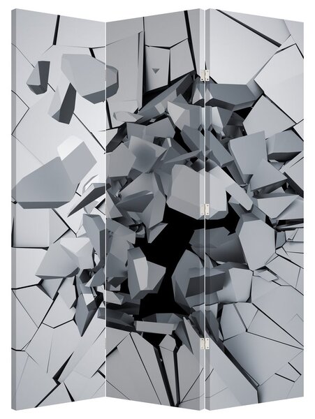 Paravan - Abstracție 3D (126x170 cm)