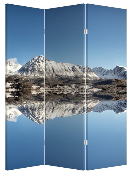 Paravan - Munți și reflectarea lor (126x170 cm)