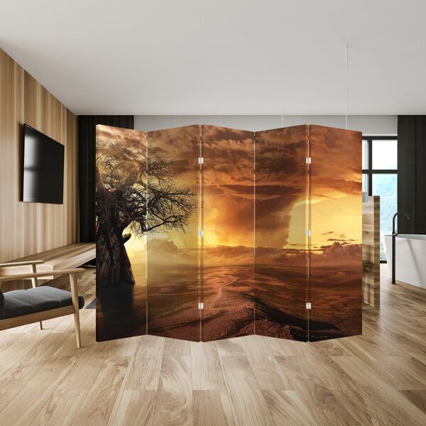 Paravan - Norii portocalii (210x170 cm)