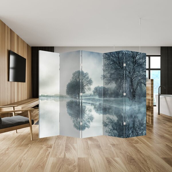 Paravan - Natura iarna (210x170 cm)