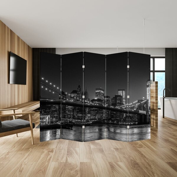 Paravan - Podul Brooklin în New York (210x170 cm)