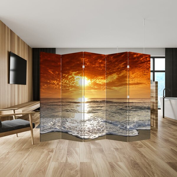 Paravan - Apus de soare din Corsica (210x170 cm)