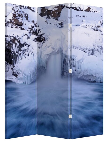 Paravan - Cascadele iarna (126x170 cm)
