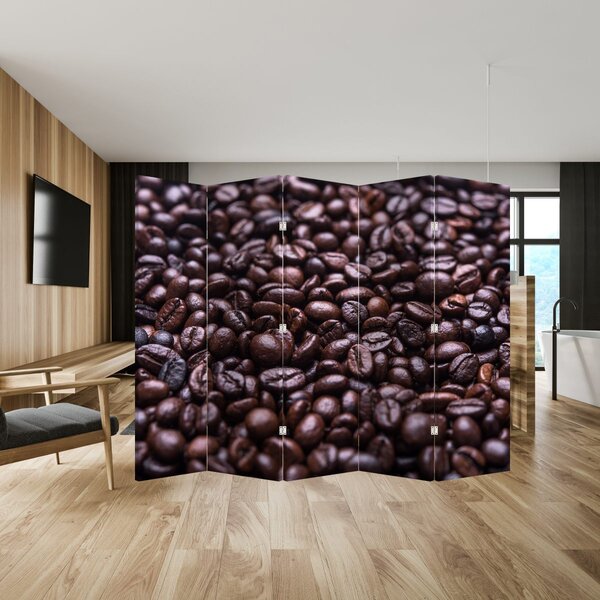 Paravan - Boabe de cafea (210x170 cm)