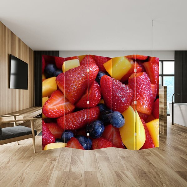 Paravan - Fructe (210x170 cm)