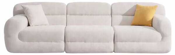 Canapea Nova Comfort – 3 locuri, spumă de înaltă calitate, compresată, fără asamblare