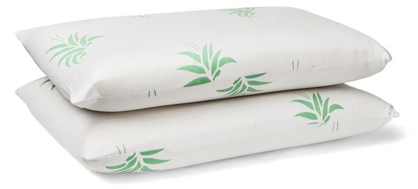 Set 2 Perne Memory Foam 40x70 cm Aloe Vera 2 bucati