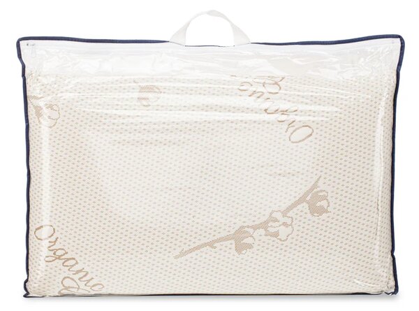 Perna Memory Foam Tricot Organic Cotton 40x70 Cm