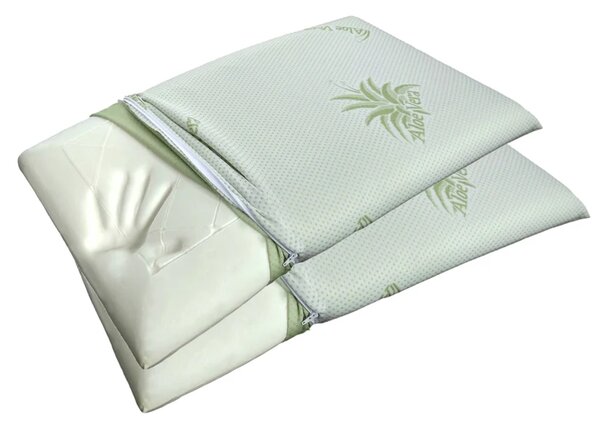 Perna Memory Foam 40x70 cm Aloe Vera