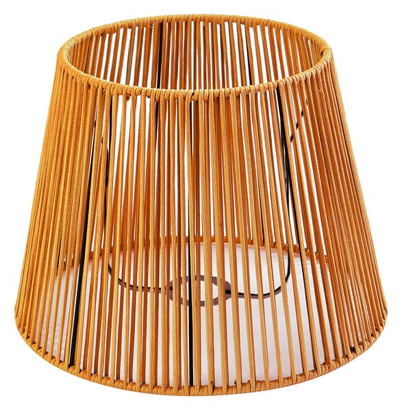 Abajur de exterior cu frânghie portocalie IP54 40/28/30 - Jayla