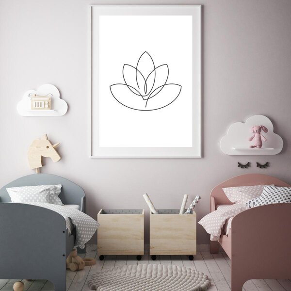 Poster - Lotus Flower (A4)