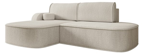 Colțar Comfivo Sensus, Funcția de dormit, Spațiu de depozitare, 256x177x90cm, 105 kg, Picioare: Plastic