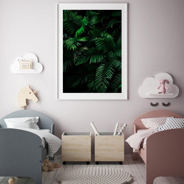 Poster - Jungla cu palmieri (A4)