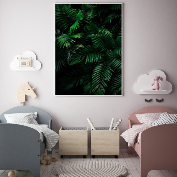 Poster - Jungla cu palmieri (A4)