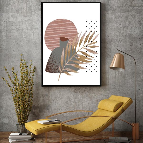 Poster - Abstracție simbolică (A4)