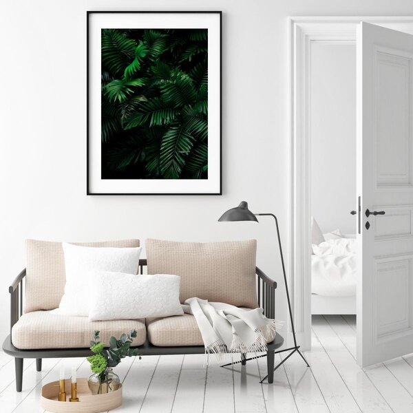 Poster - Jungla cu palmieri (A4)